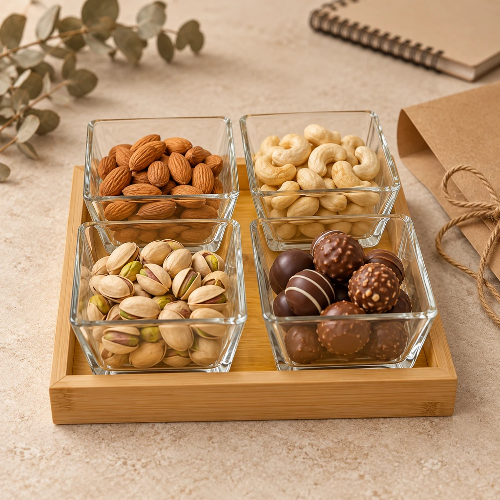Sanjeev Kapoor Bahamas Bowl & Tray Set — 5 Pcs - view 4